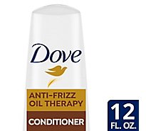 Dove Nutritive Solutions Conditioner Anti Frizz Oil Therapy - 12 Oz