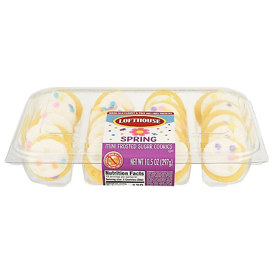 Bakery Cookies Mini Sugar Frosted Spring - Each