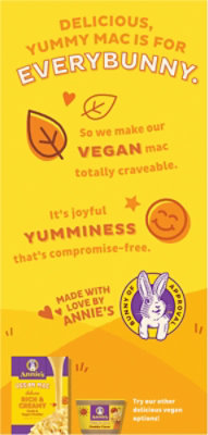 Annies Homegrown Organic Pasta Vegan Shell & Creamy Sauce Box - 6 Oz - Image 5