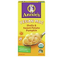 Annies Homegrown Organic Pasta Vegan Shell & Creamy Sauce Box - 6 Oz