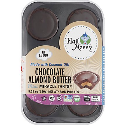 Hail Merry Chocolate Almond Butter Mini Miracle Tarts - 5.29 Oz - Image 2