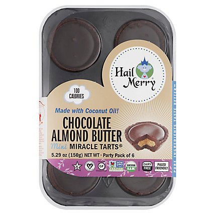 Hail Merry Chocolate Almond Butter Mini Miracle Tarts - 5.29 Oz - Image 1
