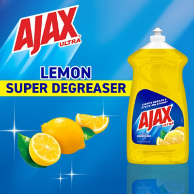 Ajax Ultra Super Degreaser Liquid Dish Soap Lemon - 52 Fl. Oz. - Image 5