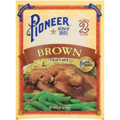 Pioneer Brand Gravy Mix Brown - 1.61 Oz