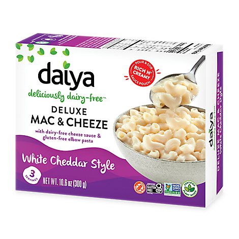 Daiya Cheezy Mac Deluxe White Cheddar Style Veggie Box - 10.6 Oz