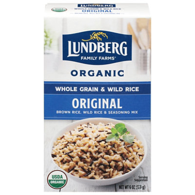 Lundberg Family Farms Organic Whole Grain & Wild Rice - Original - 6 Oz - Image 3
