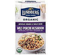 Lundberg Organic Rice & Seasoning Mix Rice & Wild Rice Wild Porcini Mushroom Box - 6 Oz