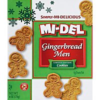 MI-DEL Cookies Gingerbread Men - 6 Oz - Image 2