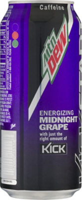 Mountain Dew Kickstart Energy Drink Midnight Grape - 16 Fl. Oz. - Image 6