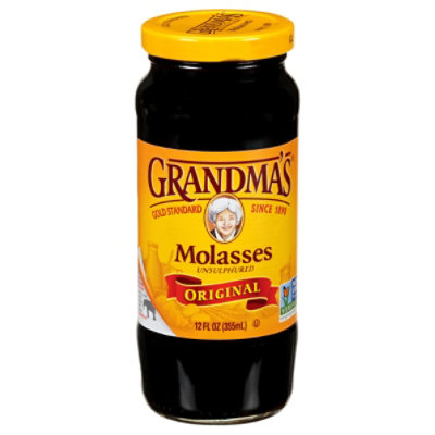 Grandmas Original Unsulphered Molasses - 12 Fl. Oz. - Image 1