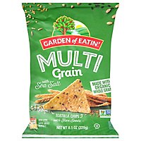 Garden of Eatin Tortilla Chips Multi Grain Sea Salt - 8.1 Oz - Image 1