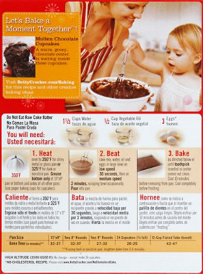 Betty Crocker Favorites Cake Mix Super Moist Devils Food - 15.25 Oz - Image 3