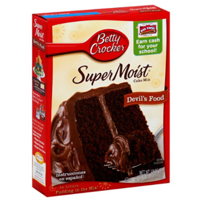Betty Crocker Favorites Cake Mix Super Moist Devils Food - 15.25 Oz - Image 1