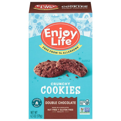 Enjoy Life Cookie Gf Crnchy Dblchc - 6.3 Oz