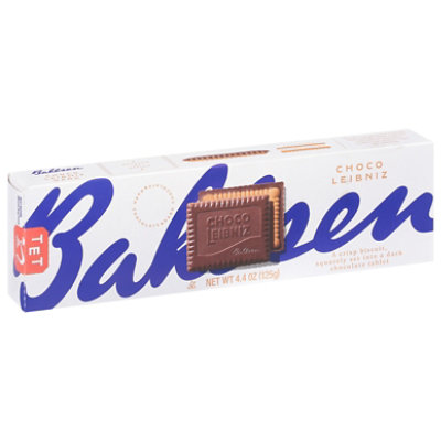 Bahlsen Biscuits Dark Chocolate Choco Leibniz - 4.4 Oz - Image 1