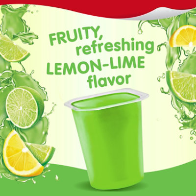 Snack Pack Lemon Lime Flavored Juicy Gels Snack Cups - 6-3.25 Oz - Image 2