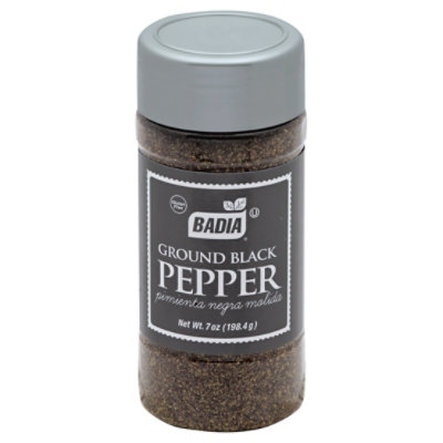 Badia Black Pepper Ground - 7 Oz - Image 1