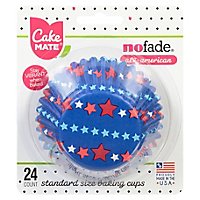 Cake Mate All American No Fade Baking Cups - 24 Count - Image 3