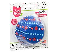 Cake Mate All American No Fade Baking Cups - 24 Count