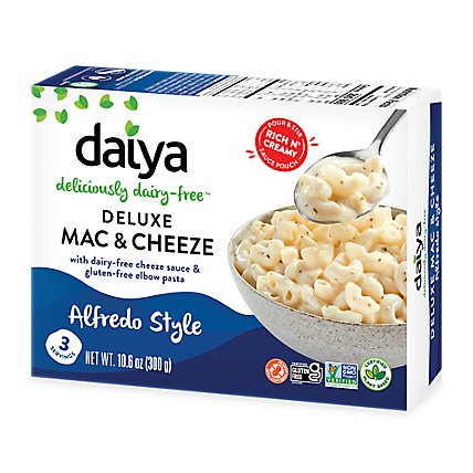 Daiya Dairy Free Gluten Free Alfredo Style Vegan Mac and Cheese - 10.6 Oz - Image 1