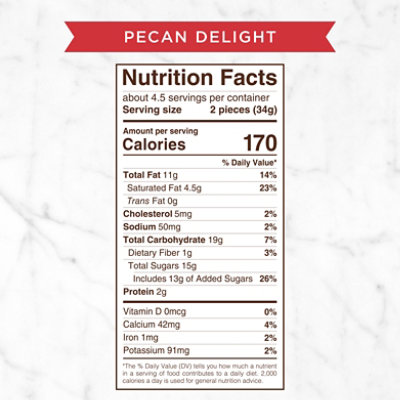 Russell Stover Pecan Delight Milk Chocolate - 5.4 Oz - Image 7