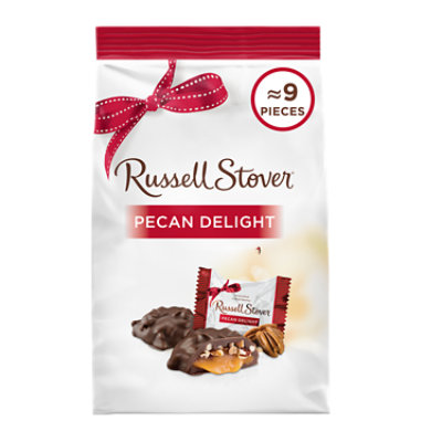 Russell Stover Pecan Delight Milk Chocolate - 5.4 Oz