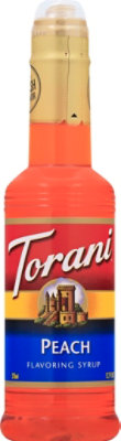 Torani Flavoring Syrup Peach - 12.7 Fl. Oz. - Image 2