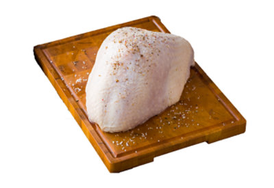 Meat Counter Turkey Breast Whole Bone In Previously Frozen - 3 LB