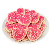 Bakery Cookies Cutout Heart 12 Count - Each