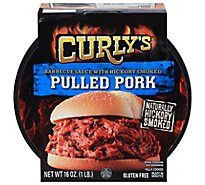 Curlys Pulled Pork Hickory Smoked - 16 Oz