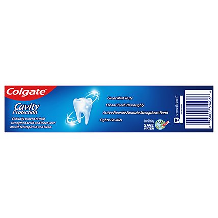 Colgate Cavity Protection Toothpaste with Fluoride Great Regular Flavor - 4 Oz - Image 2
