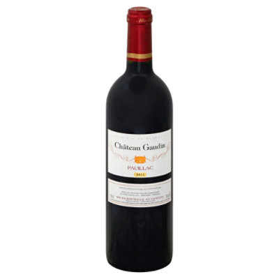 Chateau Gaudin Pauillac France Wine - 750 Ml - Image 1