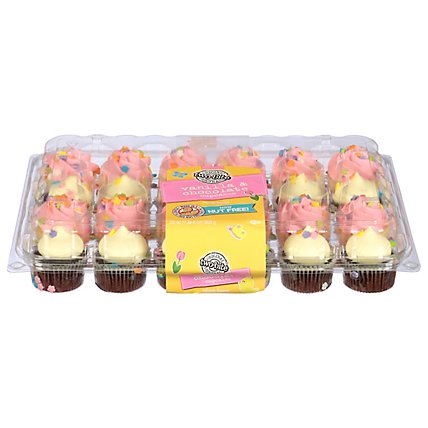Cupcake Cake Two Bite Spring Assorted 24 Pack - Each - Image 3