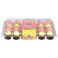 Cupcake Cake Two Bite Spring Assorted 24 Pack - Each - Image 3