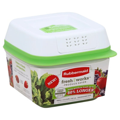 Rubbermaid® Fresh Works™ Green Produce Saver Storage Container
