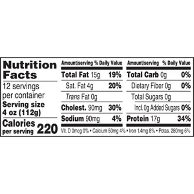 Jennie-O 85% Lean 15% Fat Ground Turkey Chub - 3 Lb - Image 2