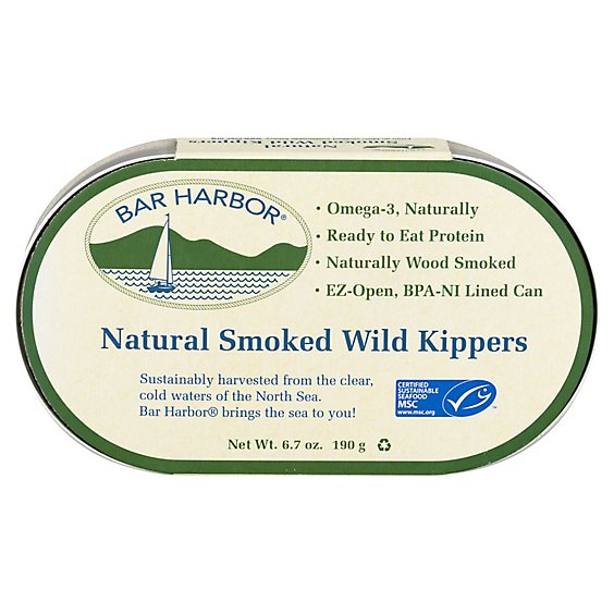 Bar Harbor Wild Kippers Smoked - 6.7 Oz