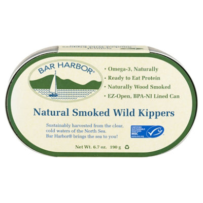 Bar Harbor Wild Kippers Smoked - 6.7 Oz