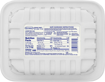 Butterball 93% Lean 7% Fat Ground Turkey - 16 Oz - Image 5