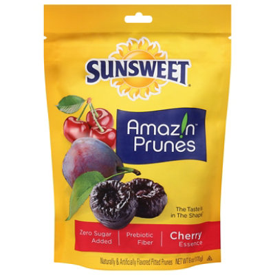 Sunsweet Cherry Essence Pitted Dried Plums - 6 Oz
