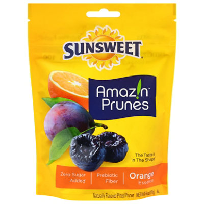 Sunsweet Amazin Prunes Pitted Orange Essence - 6 Oz - Image 3