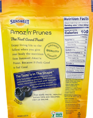 Sunsweet Amazin Prunes Pitted Orange Essence - 6 Oz - Image 6