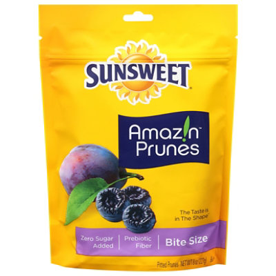 Sunsweet Bite Size Pitted Prunes - 8 Oz