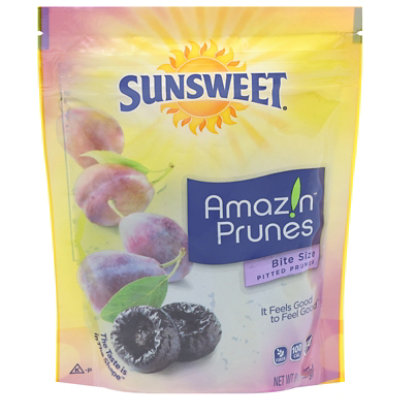 Sunsweet Bite Size Pitted Prunes - 8 Oz
