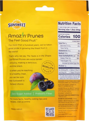 Sunsweet Amazin Prunes Pitted - 8 Oz - Image 6