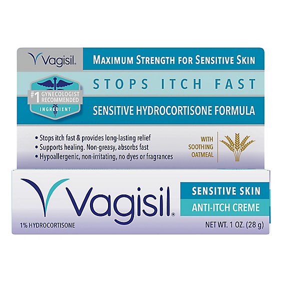 Vagisil Sensitive Skin Anti Itch Creme - 1 Oz