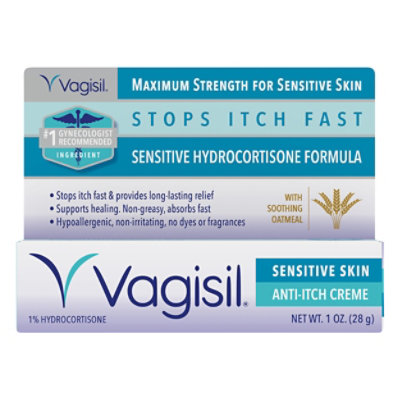 Vagisil Sensitive Skin Anti Itch Creme - 1 Oz