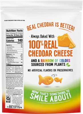 Pepperidge Farm Goldfish Crackers Baked Snack Cheddar Variety Colors On The Go - 11 Oz - Image 6