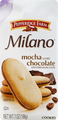 Pepperidge Farm Milano Cookies Mocha Flavored Chocolate - 7 Oz - Safeway