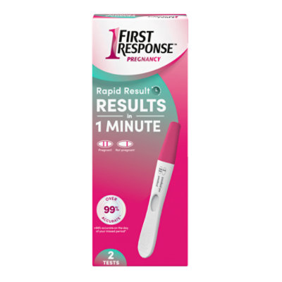 First Response Rapid Result Pregnancy Test - 2 Count